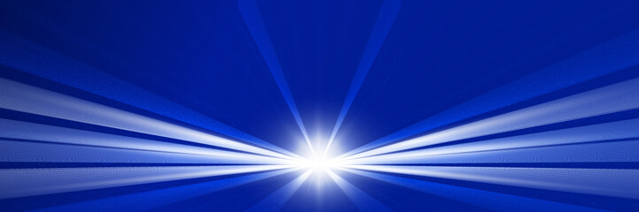 Wall Mural - blue background illuminated by light