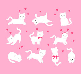  This is a set of cats