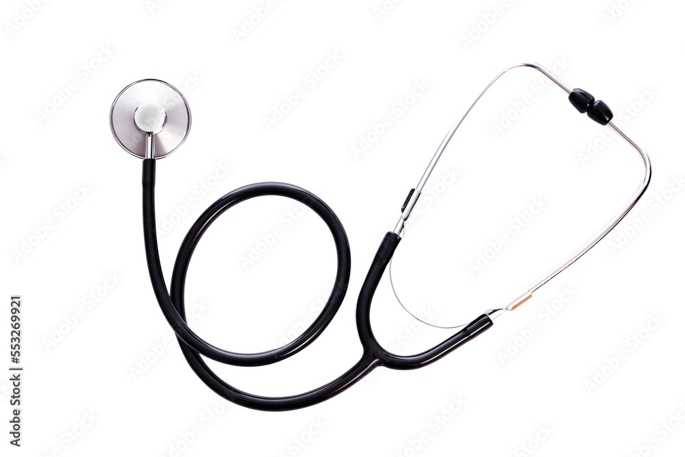 Medical equipment - stethoscope isolated on a transparent background ...