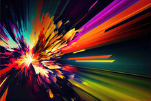 Beautiful Abstract Colorful Background As Header Wallpaper