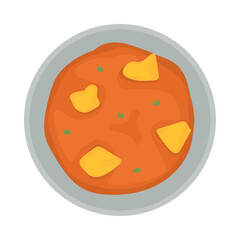 Sticker - lohri soup icon