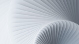 Fototapeta Perspektywa 3d - 3d render, abstract white background, modern minimalist wallpaper