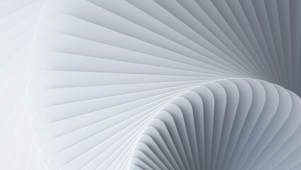  3d render, abstract white background, modern minimalist wallpaper