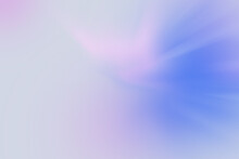 Abstract Blue Frosty Background With A Touch Of Pink. Smooth Gradient With Noise Effect. Winter Wallpaper