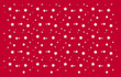 Various stars on a red background - digital illustration.