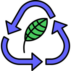 Sticker - Ecology Icon