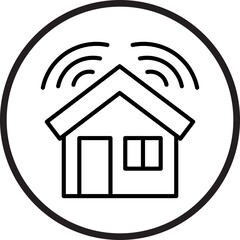 Smart House Icon Style