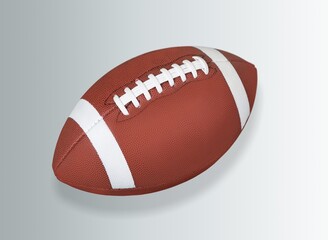 Poster - Classic leather american Football ball