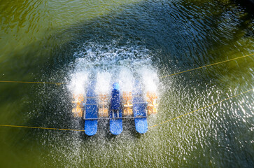 Aerator in the pool