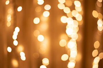 Bokeh Hintergrund gold blur