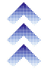 Fototapete - Colorful halftone geometric shape