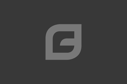 Illustration vector graphic of letter C minimalist logo