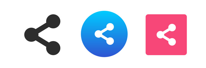 Poster - Decentralize connection blockchain management digital navigation compound icon set vector flat