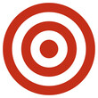 Red Target Icon Transparent png