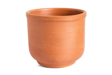 Canvas Print - Flower pot isolated