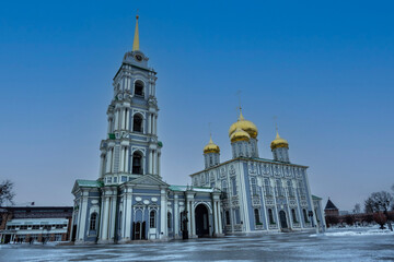 urban view of the ancient architectural part in the city of Tula