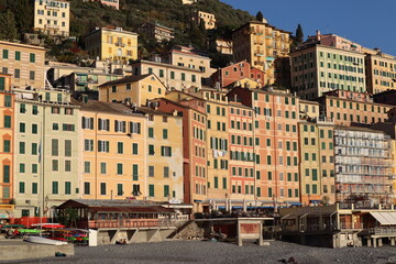 Wall Mural - view of the old town country