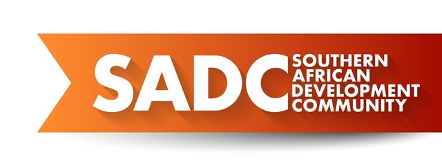 SADC Southern African Development Community - goal is to further regional socio-economic cooperation and integration as well as political and security cooperation, acronym text concept background