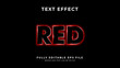 © padilah_a - Red text effect