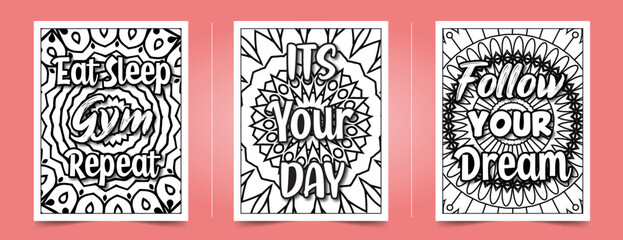 Inspirational quotes adult coloring pages for adults, Motivational quotes adult coloring books