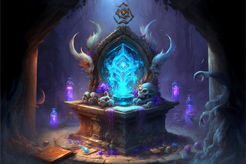 Canvas Print - Altar of curse