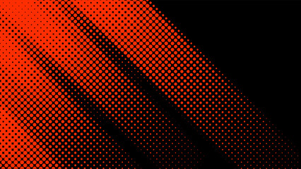 Halftone background vector, abstract backdrop design with two tone pattern and copy space for edit your content