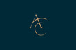 AC letter design, Ac fashion brand logo, Ac letter design concept, AC corporate logo 