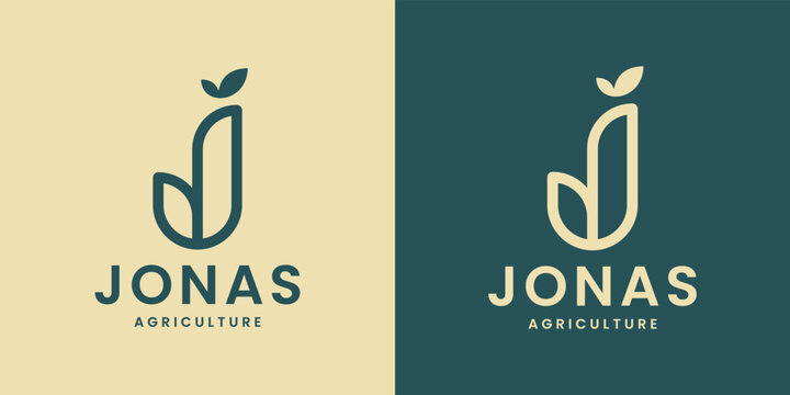monogram agriculture logo design inspiration