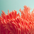 close up of a coral reef in the sea, created with Generative AI