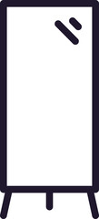 Poster - Furniture line icon on white background