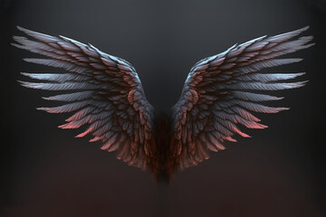 Angel Wings Open Inside and Outside made with Generative AI