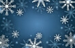 © 13nabila - Winter Snowflakes Background