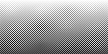 Abstract Black Diagonal Striped Background . Vector Parallel Slanting, Oblique Lines Texture