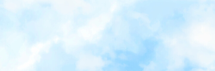 Wall Mural - blue sky with cloud