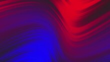 Abstract Colorful Wavy Background In Red And Blue Colors. Modern Colorful Wallpaper. 3d Rendering.