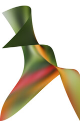 Poster - colorful abstract illustration background with lines