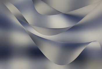 Poster - colorful abstract illustration background with lines