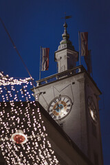 Christmas time in Salzburg Austria Advent Market