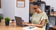 © Krakenimages.com - African american woman business worker using laptop working at office