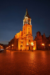 Wall Mural - Church of Holy Spirit in Torun.  Poland