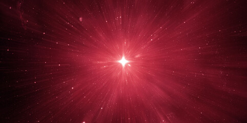 Canvas Print - star trek. space travel at the speed of light. abstract background. elements of this image furnished