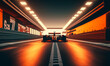 © Viks_jin - Racing car at high speed. Racer on a racing car passes the track. Motor sports competitive team racing. Motion blur background. digital art