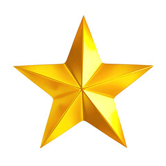Wall Mural - golden star icon