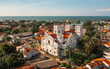 St. Mary's Church in Negombo. Aerial view