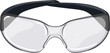 © PikePicture - googles safety glasses cartoon. googles safety glasses sign. isolated symbol vector illustration