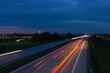 © eowyny - A14 Flughafen Leipzig, bei Nacht