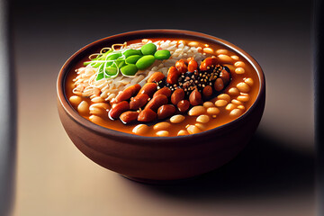 Japanese Natto food