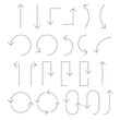© Juicy Studios LTD - Thin Line Arrows
