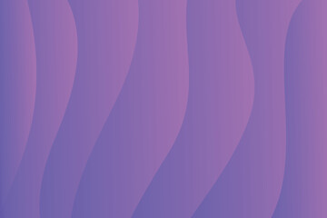 Poster - Wavey Purple Abstract Background