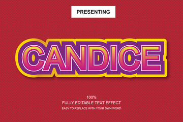 Poster - Special font editable adobe illustrator text effect. 100% editable text with an effect good for title and Text typography work